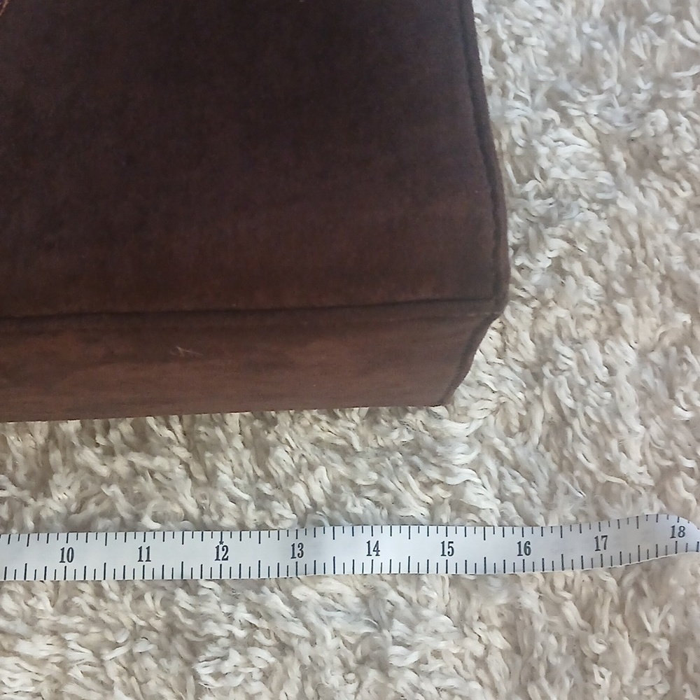 Brown Suede Purse - Picture 3 of 7